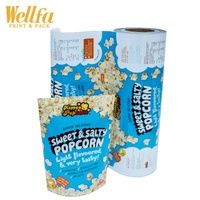 Factory OEM Moistureproof Custom Printed Aluminum Foil Metallized Bopp Film Roll For Food Packaging