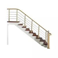 Beautiful Modern Wrought Iron Handrail & Handrail for Indoor Stairs Wall