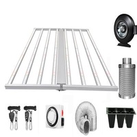 DLC 670w 2.8umol/J Vegetable LED Grow Light For Vertical Racks
