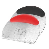Stainless Steel Pastry Tools, Dough Bench Cutter and Sustainable Scrapper for Cake or Bread
