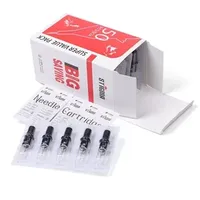 Stigma 50Pcs Tattoo Cartridges Needles Mixed #12 #10 Disposable Sterilized Safe with Membrane Assorted Size 211229