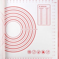 Silicone Pastry Mat Thick Non Stick Baking Mat with Measurement Fondant Mat
