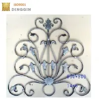 Wrought Iron Stair Handrail Starts