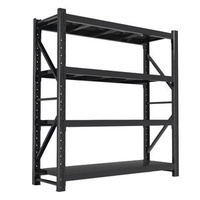 Racking Adjustable Metal Boltless Shelf and Racks Warehouse Storage Medium Duty Metal Rack Shelf
