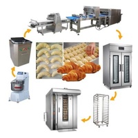 Flawless Pastry and Croissant Making with Stainless Steel Automatic Pastry Bread Line
