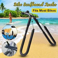 Bicycle Surfing Carrier Mount to Seat Posts 25 to 32mm Accessories Fits Surfboards Up 8" Bike Mount Surfboard Wakeboard Racks"
