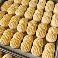 30g 50g 75g Mini Peanut Shape Moon Cake Mold Cookie Cutter Frame Creative Crisp Pastry Dessert Baking Accessories Gadgets 250109