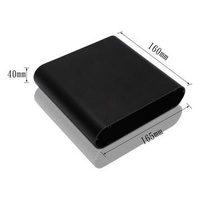 Hongfa Shunda Metal Electronic & Instrument Enclosures Customized Aluminium Extrusion Electrical Control Box Case