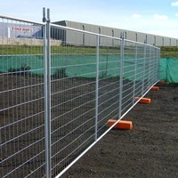 Hot Selling Easily Assembled Guardrail Galvanized Coated PVC Garden Fence Temporary Event Fence Panels For Sale