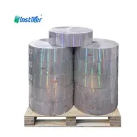 Glossy Laser Silver BOPP, Vinyl, PVC, Pet, PP, Synthetic Paper and Self Adhesive Material Jumbo Roll