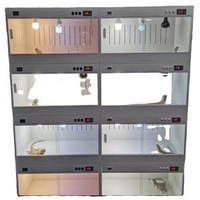 Reptile PVC Enclosures Cage Factory 30 Inch 36inch 48Inch Reptile Terrariums Support Customized