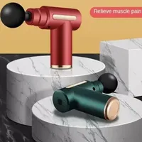 Fascia Gun Muscle Massager Electric Vibration Massage Gun Professional Grade Neck Membrane Gun 241220