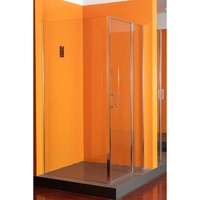 High Strength Shower Enclosures Tempered Glass Rectangle Single Room Shower Enclosure