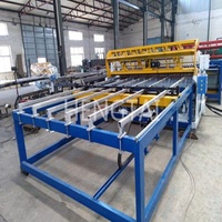 Building Material Stores High Speed Welded Wire Mesh Panel Machine For Guardrails