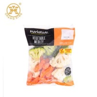 Custom Printed Moisture Proof Bopp Food Packaging Frozen Tarnishing Roll Film Anti Tarnish For Vegetable Furit Salad