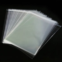 Resealable Custom Sizes Private Logo Accepted Plastic Transparent Packaging BOPP Bags
