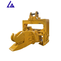 Hydraulic Flex Beam Guardrail Pile Driving Highway Road Machinery For CAT 320&PC 200