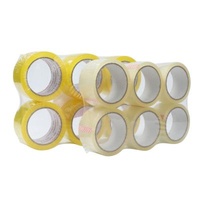 Custom Logo Printed Bopp Packing Tape / Waterproof High Adhesion Bopp Packing Tape