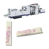 High Speed Flat and Gusseted Paper Bag Forming Machine for Pastry Apparel Paper Bag with QC 080000