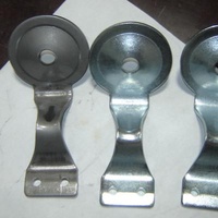 Industrial Pressed Steel Railing Bracket / Fence Handrail Clips / Railing Support / Wall Bracket
