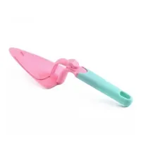 Plastic Cake Server with Trigger, Cake Shovel Non-Stick Cake Spatula Knife for Pie/Pizza/Cheese/Pastry Server Cake Divider Baking Tools Esg12145