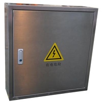 Electric Outdoor Enclosures / Electric Power Transmission Stainless Steel Enclosure Distribution Box Electrical Equipment