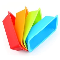 Amazon Product Silicone Food Grade Rectangle Pastry Toast Cake Silicone Loaf Sustainable Toast Mold 115