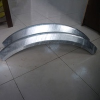 Curved Traffic Corrugated W Beam Road Safety Steel Highway Guardrail