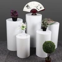 Home Cylindrical Dessert Table Wedding Display Props Birthday Decoration Scenography Pastry Rack Decoration