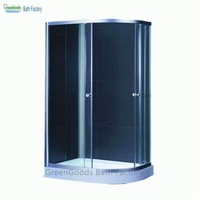 Cheap Shower Enclosures Cheap Russian Offset Double Quadrant Single Shower Enclosure 48 x 32 Inches