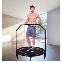 Wholesale Round Trampoline with Adjustable Handrail and Safety Trampoline for children and adults
