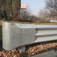 RSs-cb087 Customized steel galvanized highway crash barriers guardrails
