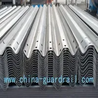 Shangdong Barrera Seguridad Highway Roadside Guardrail Galvanized