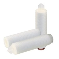 Absolute Micron Food Grade PP Membrane 10-40" Pleated Filter Cartridge for Liquid Filtration"