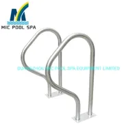Stainless Steel 304 Swimming Pool SPA Shower Grab Handrail for Inground Pools