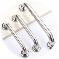 Custom 201/304 Stainless Steel Grab Rails for Bathrooms Shower Handrails Bar Disabled Bathroom Handrails