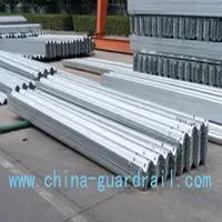 Galvanized Seguridad Barrier Armco Flex W Beam Highway Guardrail