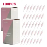 100PCS Universal Membrane Tattoo Needles 0.3MM Standard RL RS RM M1 Tattoo Machine Cartridges Disposable Eyebrow Lip Needle 250110