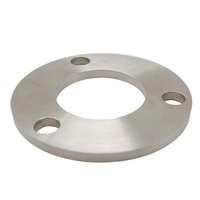 Contemporary Stainless Steel Handrail Flange Plate For 50.8mm Handrail