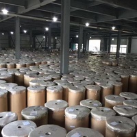 Cardboard sealing tape glue mother roll 40 microns, 4500meters long and 1280mm in width jumbo bopp adhesive tape roll
