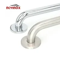 Custom Grab Rail Stainless Steel Grab Bars Knurled Bar Bathroom Safety Bars Handrails for Disabled