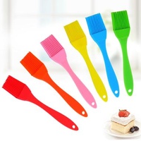 Amzon Hot Selling Easily Cleaned Silicone BBQ Brushes Pastry Brushes Kitchen Utensils Heat Resistant Cooking Food Marinating Brushes