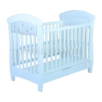 White High Hutch OEM ODM Guardrail Well Protect Baby Hutch Sleeping Bed From Children's Cribs
