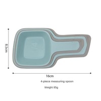 Home Make Creative Seasoning Spoon with Scale Cooking and Pastry Tools Cups and Measuring Spoon Spoons Set