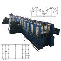Hotels Safety Guardrail Highway Guardrail Roll Forming Machine