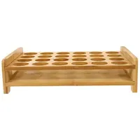 Kitchen Storage Glass Rack Men Lid Racks Whiskey Glasses Organizer S Holder Server Wooden