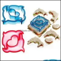 Baking Pastry Bakeware Kitchen, Dining Bar Home & Garden10 Dinosaur Dog Butterfly Star Car Shape Bread Cutter Mold Tools Cake Toast Mods San