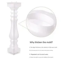Roman Column Mold Balcony Garden Pool Fence Cement Railing Plaster Concrete Mold Column Mold Guardrail Building