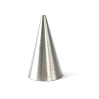 #3 Disposable Small Size Logo Baking Accessories 1pcs Custom Cake Decorated Food Grade Stainless Steel Pastry Spikes To Form Piping Nozzle