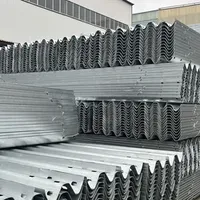Flexible Galvanized/Steel/Roadside Thrie-Beam Highway Guardrail for High Speed Roads Curves and Tunnel Safety Applications with ISO9001 CE